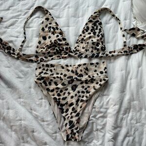 Aerie Leopard Print Bikini